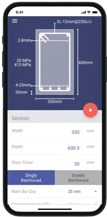 We partnered with eigenplus to design a suite of mobile apps that simplify core engineering concepts through intuitive interfaces and real-time interactivity. From concrete mix calculators to Mohr’s Circle visualizers, each app is crafted to turn complex calculations into hands-on learning experiences.